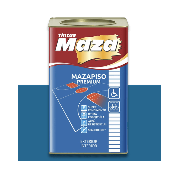 MAZA PISO AZUL 18L