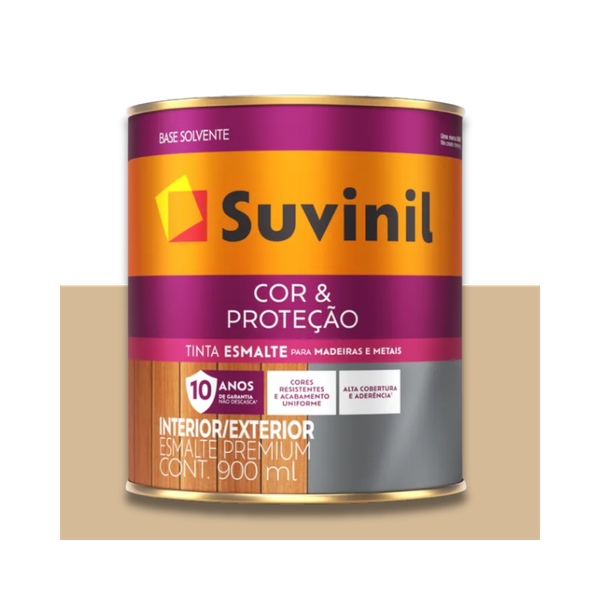 SUVINIL ESMALTE COR E PROTEÇÃO BRILHANTE CAMURÇA 900ML