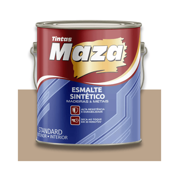 MAZA ESMALTE SINTÉTICO BRILHANTE CAMURÇA 3,6L