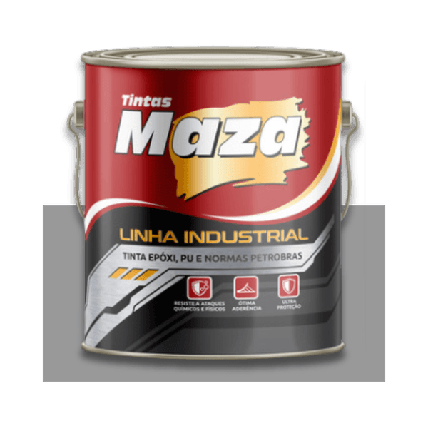 MAZA KIT FUNDO EPÓXI CINZA MÉDIO 