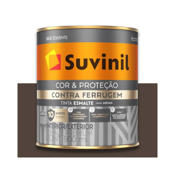 SUVINIL COR E PROTEÇÃO CONTRA FERRUGEM MARROM 900ML