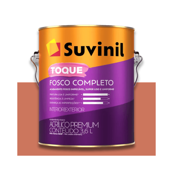 SUVINIL ACRILICO TOQUE FOSCO COMPLETO TÂMARA 3,6L