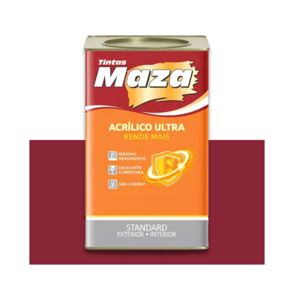 MAZA ACRÍLICO ULTRA TOMATE SECO 18L