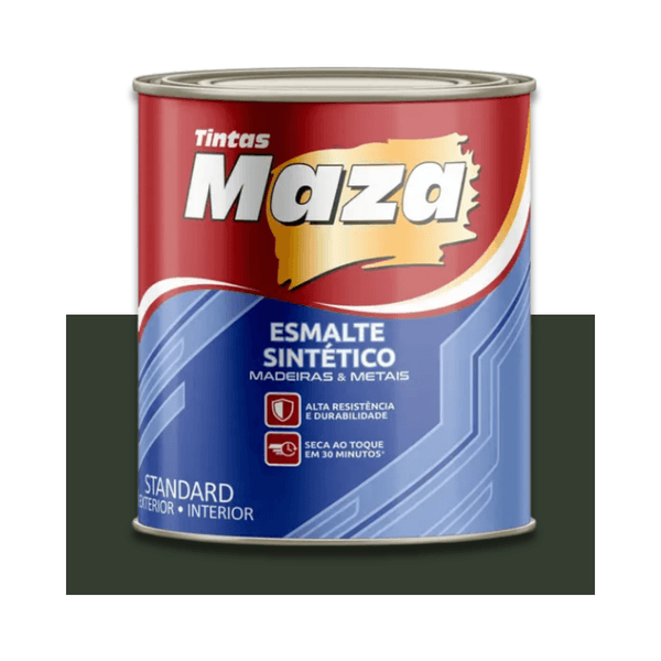 MAZA ESMALTE SINTÉTICO BRILHANTE VERDE FOLHA 900ML