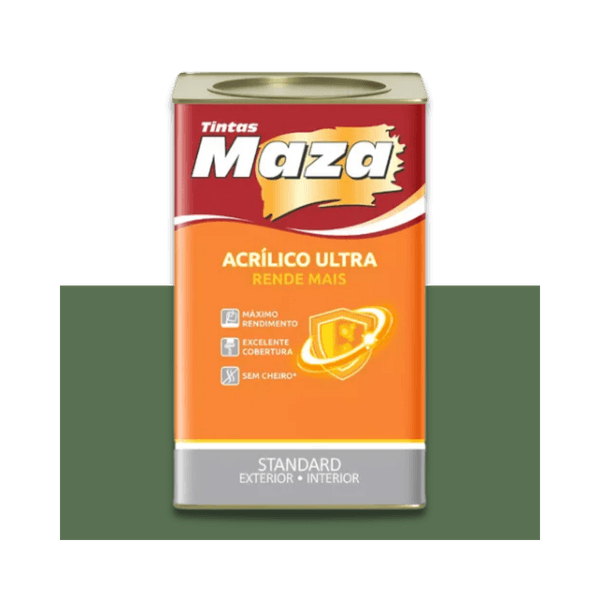 MAZA ACRÍLICO ULTRA VERDE MUSGO 18L