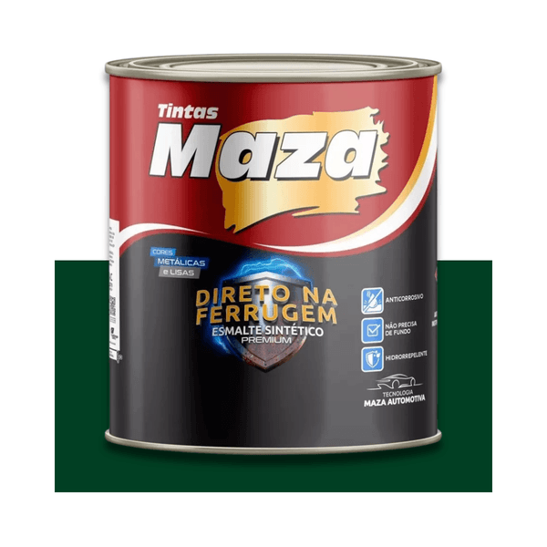 Maza Esmalte Sintético Direto na Ferrugem Verde 900ML