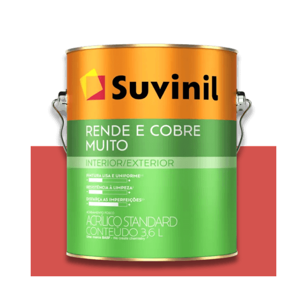 SUVINIL RENDE E COBRE MUITO VERMELHO CARDINAL 3,6L