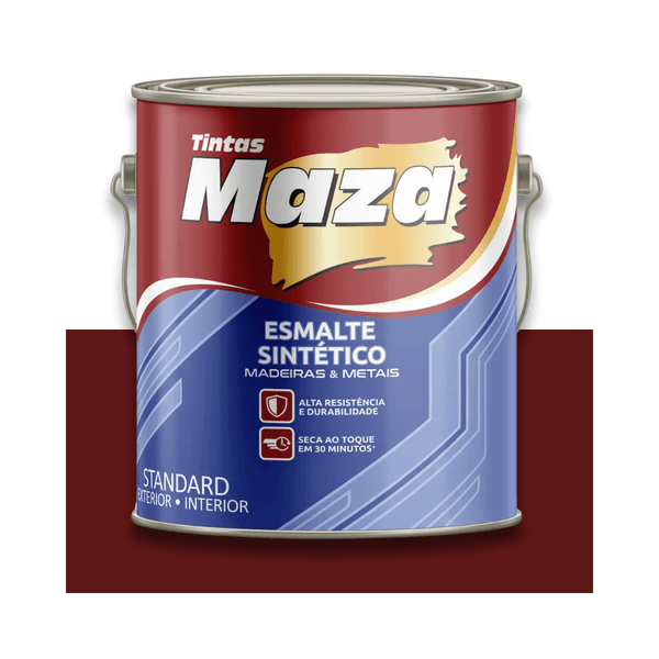 MAZA ESMALTE SINTÉTICO BRILHANTE VERMELHO CHASSIS 3,6L