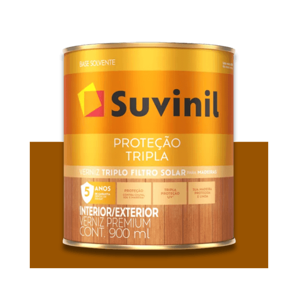 SUVINIL VERNIZ TRIPLO FILTRO SOLAR BRILHANTE NATURAL 3,6L