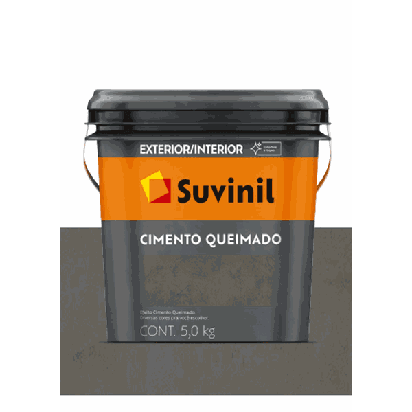 CIMENTO QUEIMADO TÚNEL DE CONCRETO SUVINIL 5KG