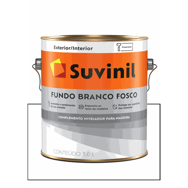 SUVINIL FUNDO BRANCO FOSCO 3,6L