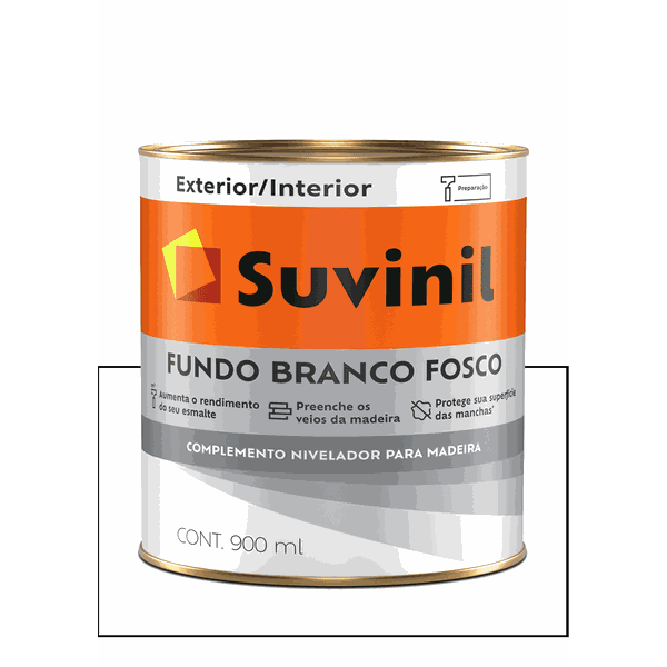 SUVINIL FUNDO BRANCO FOSCO 900ML