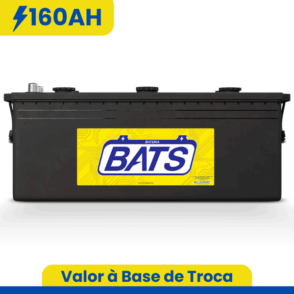 Bateria Bats 150AH | 12 Meses de Garantia | São Paulo