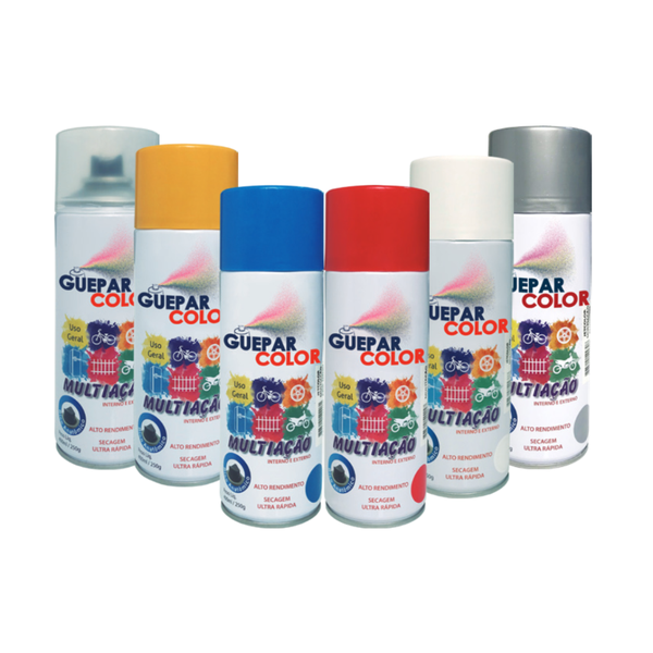 Tinta Spray Multiuso Gueparcolor