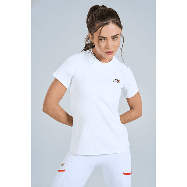 Camiseta Run Feminino - Branco