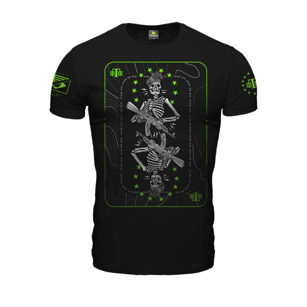 Camiseta Concept Line Skull Army Join Or Die Team Six