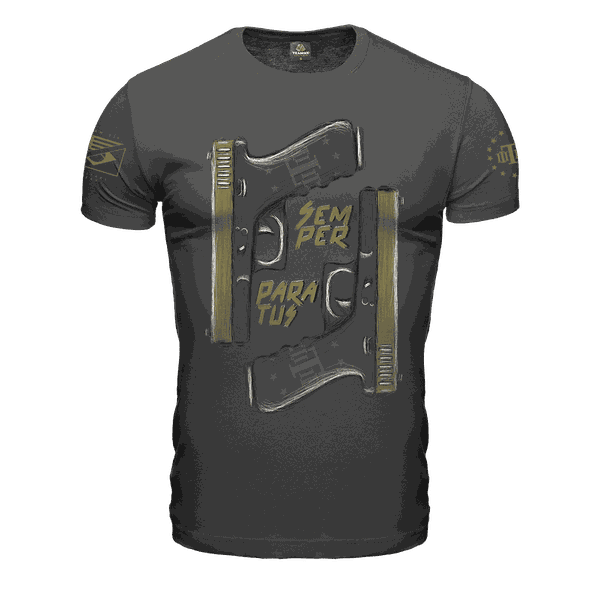 Camiseta Militar Concept Line Team Six Glocker Semper Paratus Hurricane