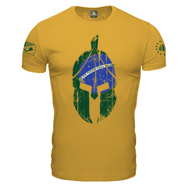 Camiseta Si vis Pacem Para Bellum Brasil Amarela