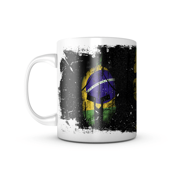 Caneca Si Vis Pacem Parabellum Brasil 325ml