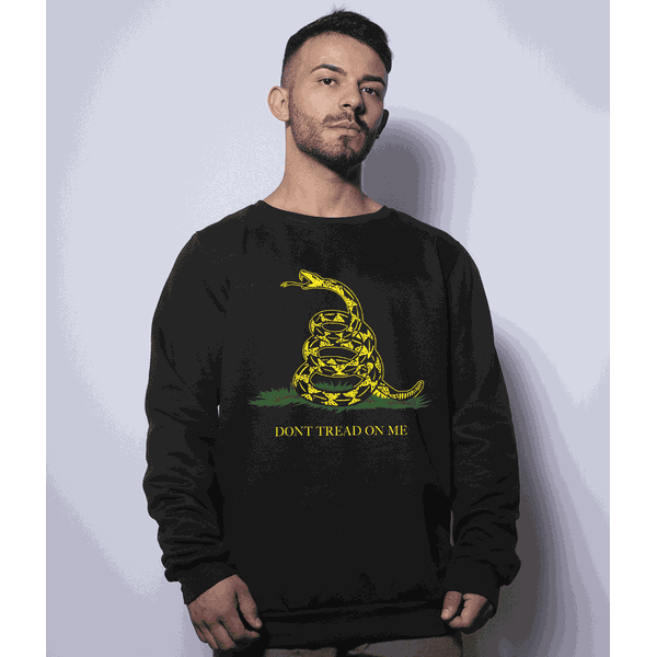 Casaco Básico de Moletom DONT TREAD ON ME Secret Box 