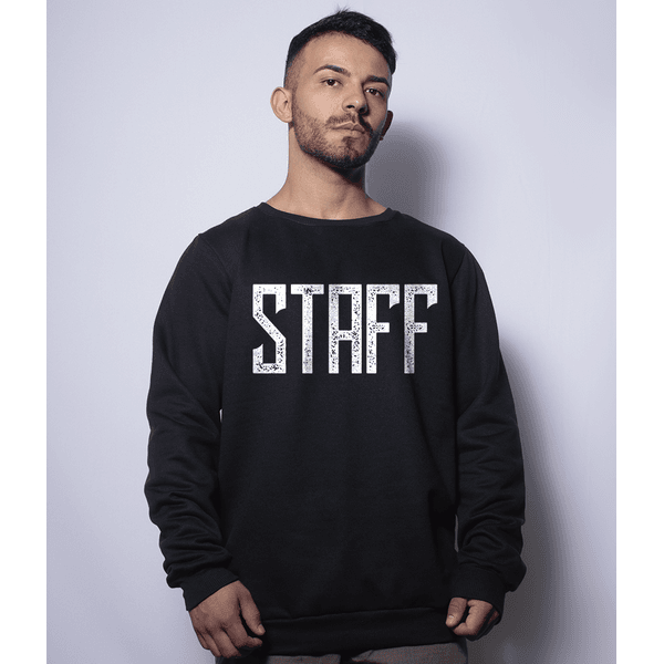 Casaco Básico de Moletom Staff
