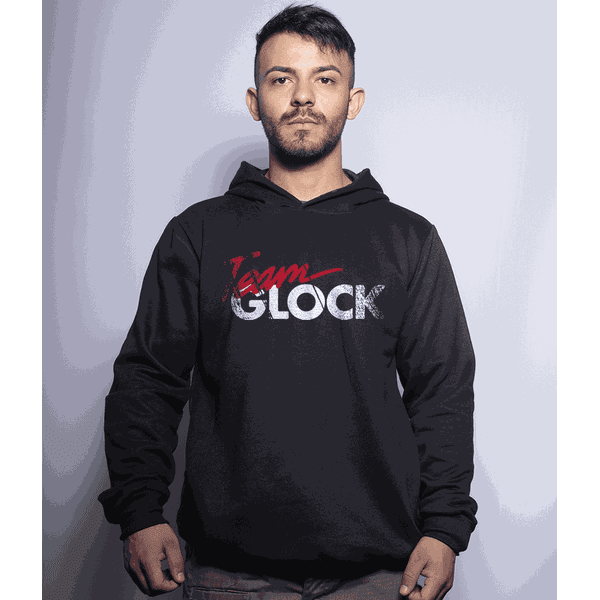 Casaco de Moletom Masculino Militar Com Capuz Team Glock Team Six