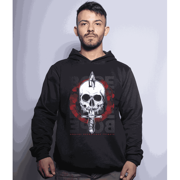 Casaco Com Capuz Militar BOPE Secret Box