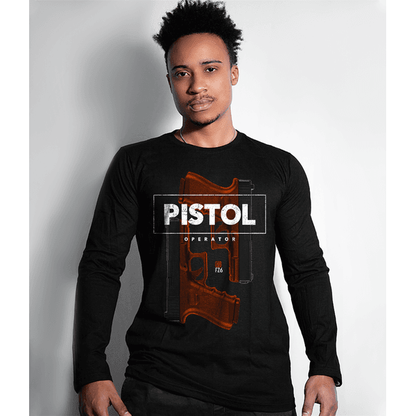 Camiseta Manga Longa GuFz6 Pistol Operator