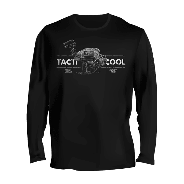 Camiseta Manga Longa Instrutor Fritz Urban Vintage Tactical Cool