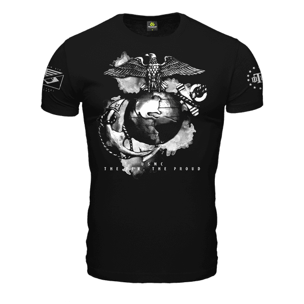 Camiseta Militar Marines Corps Secret Box Team Six