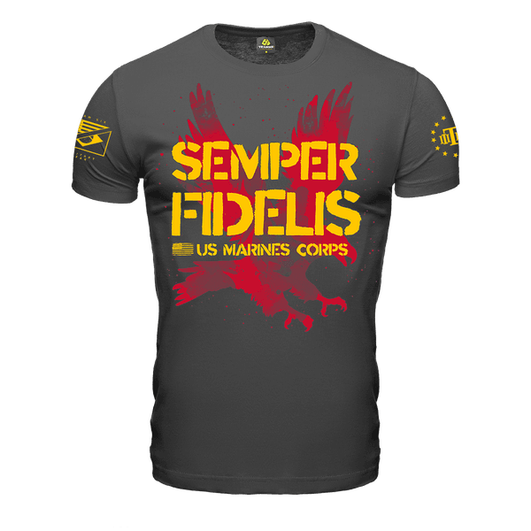 Camiseta Militar Marines Semper Fidelis Secret Box Team Six