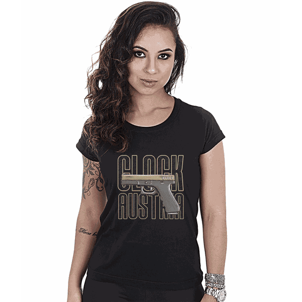 Camiseta Baby Look Militar GLOCK AUSTRIA Secret Box 