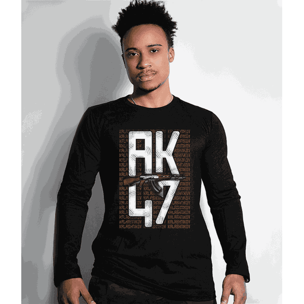 Camiseta Manga Longa AK47 Secret Box 