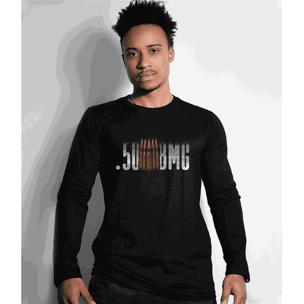 Camiseta Manga Longa .50 BMG Secret Box 