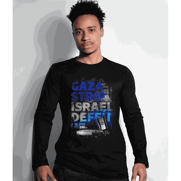 Camiseta Manga Longa Israel Defense Gaza Strip Secret Box Team Six