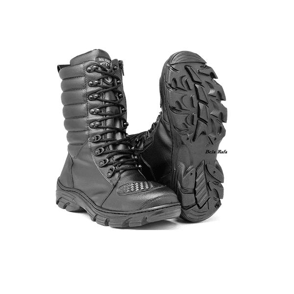 Bota Coturno Militar/Bombeiro Resistente à Água 