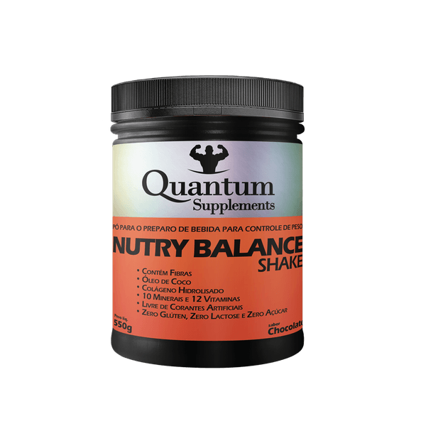Nutry Balance Shake Chocolate 550g Quantum Supplements