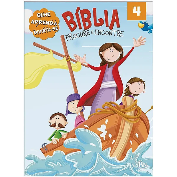 BIBLIA PROCURE E ENCONTRE LIVRO 4