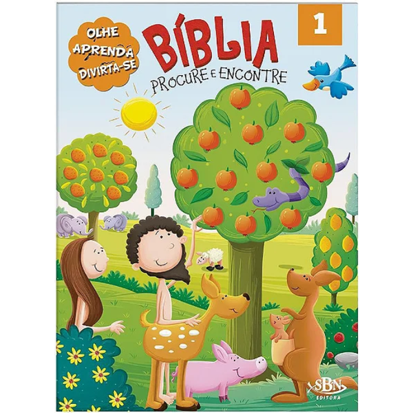 BIBLIA - PROCURE E ENCONTRE LIVRO 1