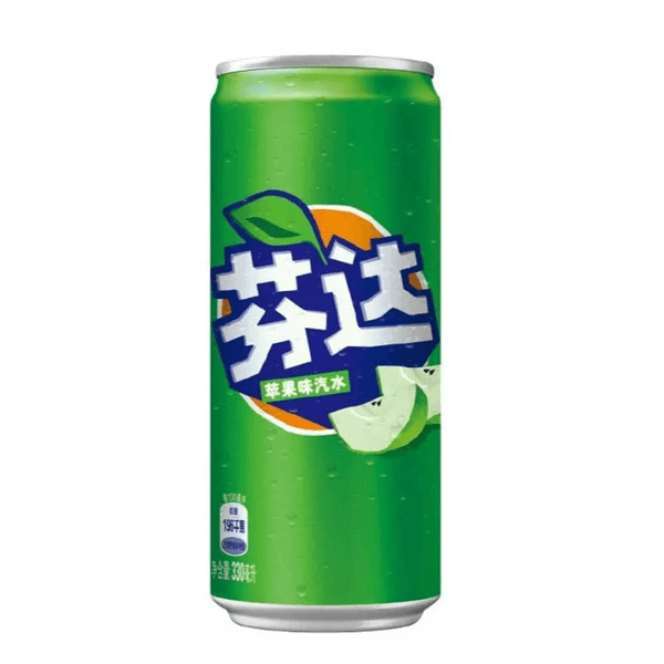 REFRIGERANTE FANTA MACA VERDE 330ML 