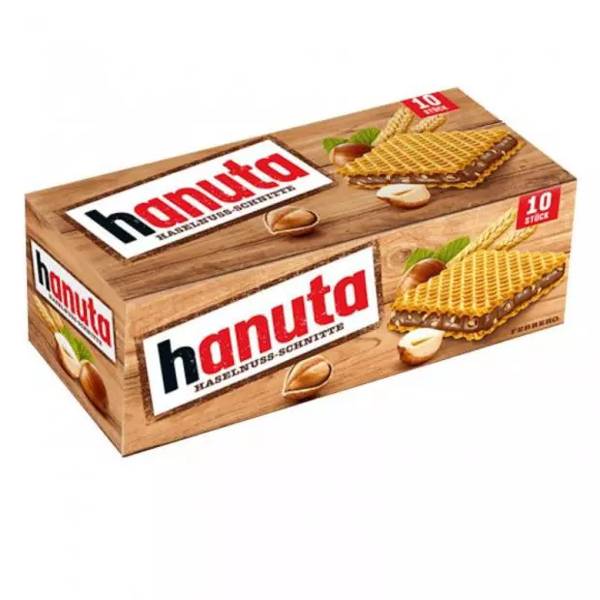 HANUTA DISPLAY 10 STUCK 220GR