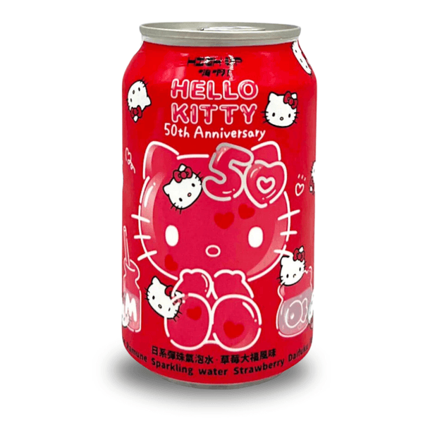 Refrigerante Hello Kitty 50Th Anniversary Morango 330ml