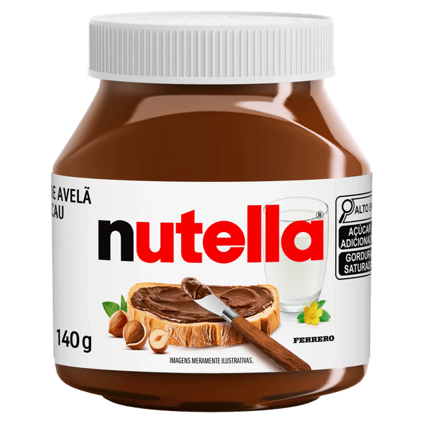 Nutella Pote Com 140g