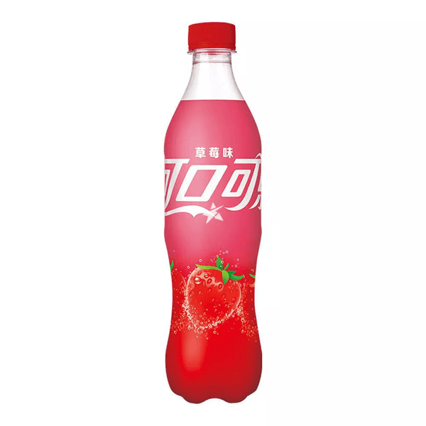 COCA COLA CHINESA SABOR MORANGO 500ML