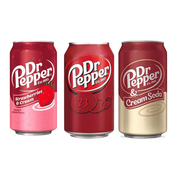 Combo 3 Sabores de Dr Pepper