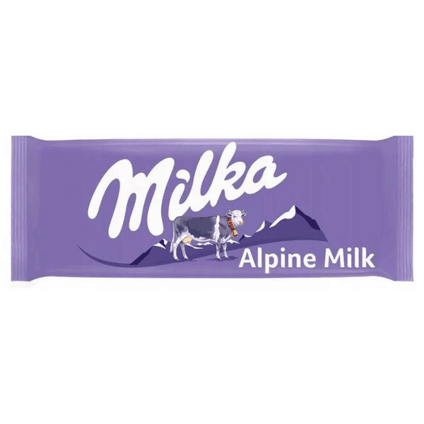Milka Chocolate Alpine Milk 100g