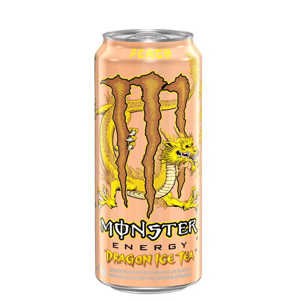 Energético Monster Dragon Ice Tea Peach 473ml