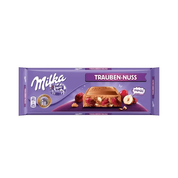Milka Raisins Hazelnuts 270g