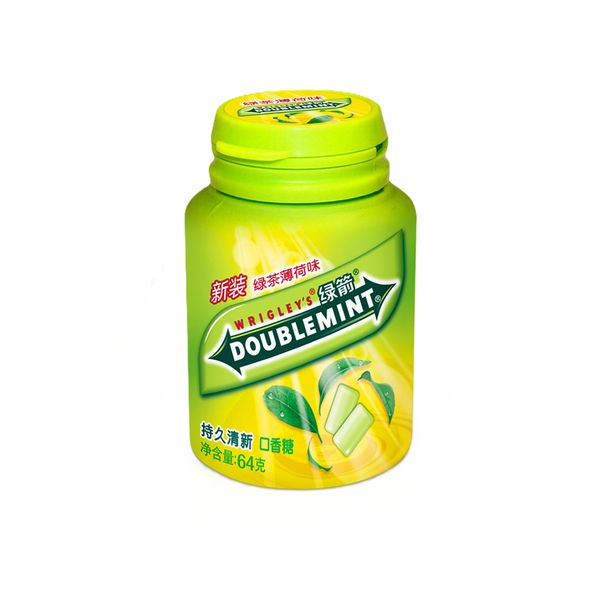Doublemint Chiclete Sabor Chá Verde 64g