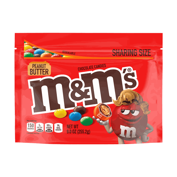 M&ms Manteiga De Amendoim 255,2g